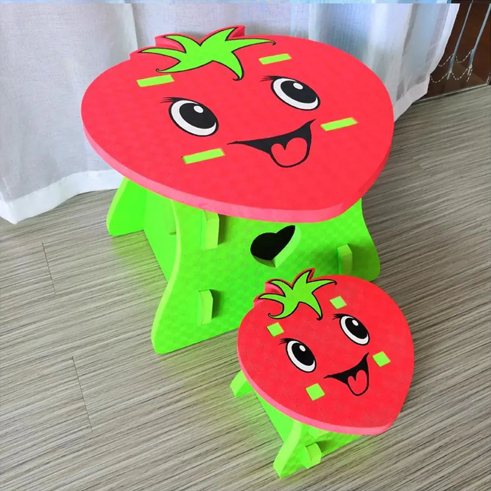 Table & Chaises Puzzles EVA Strawberry – 3A+