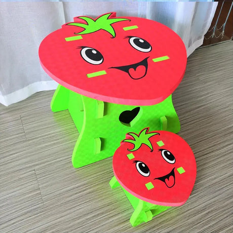 Table & Chaises Puzzles EVA Strawberry – 3A+