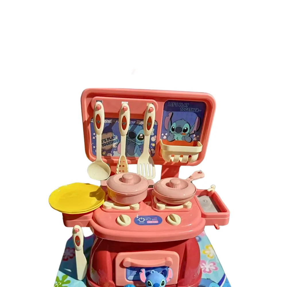 Cuisine Enfant Stitch – Ensemble de Jeu Culinaire avec Accessoires - 3A+