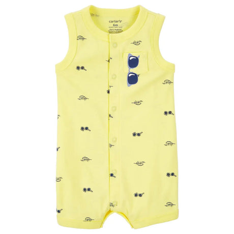 Barboteuse en Coton Carter's - Jaune