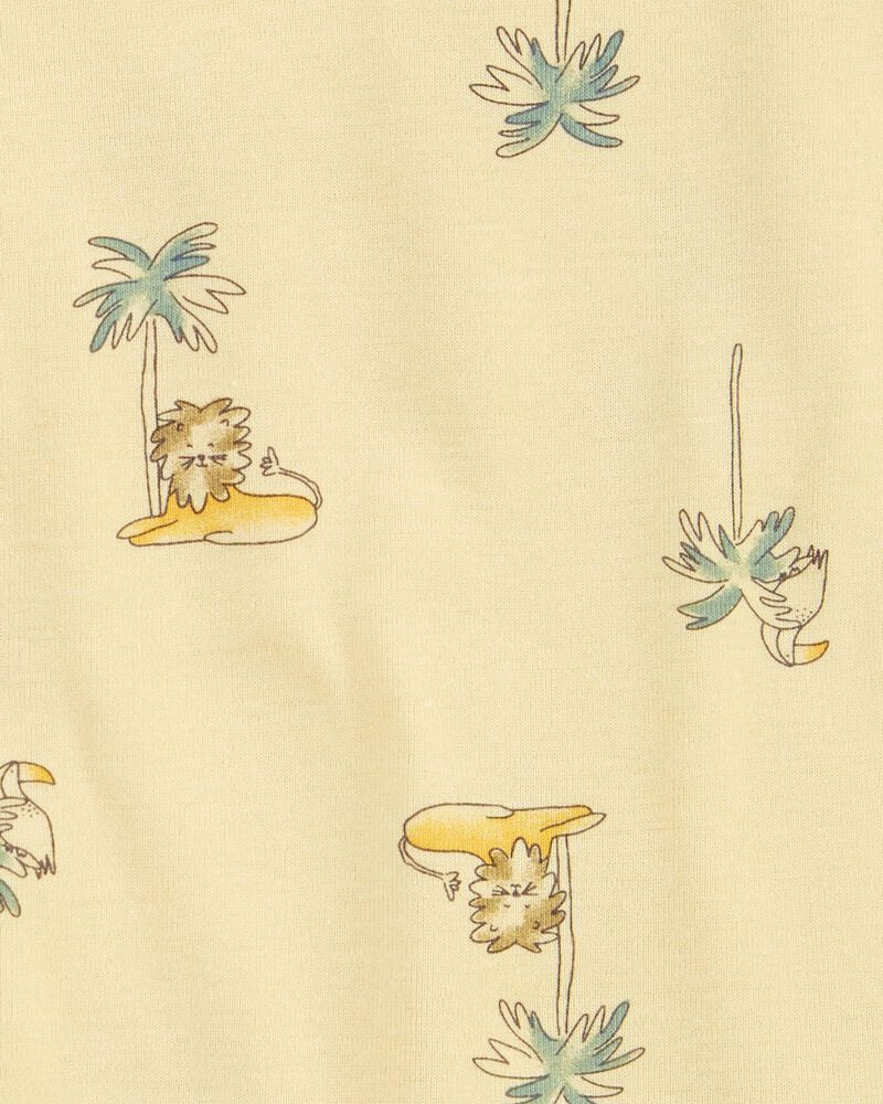 Lot de 5 Bodies Carter's - Jaune & Blanc