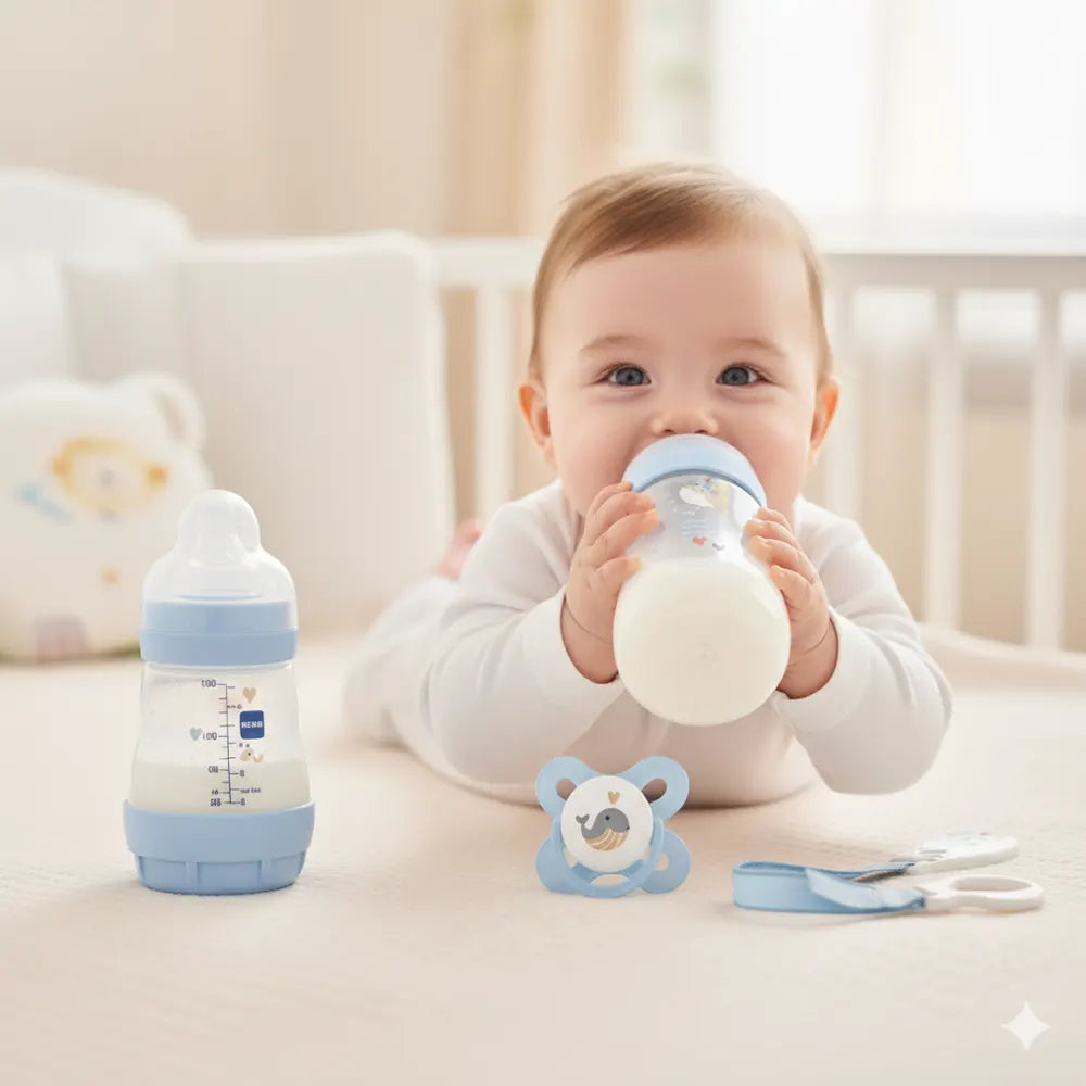 Coffret Cadeau Nouveau-né MAM - Bleu