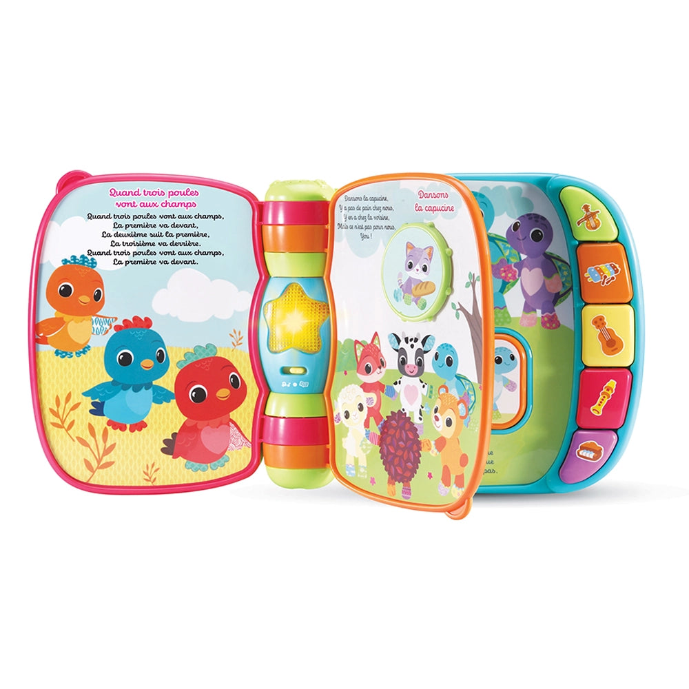 في تيك الكتاب السحري الرائع للبيبي لولو أزرق 3 أشهر+