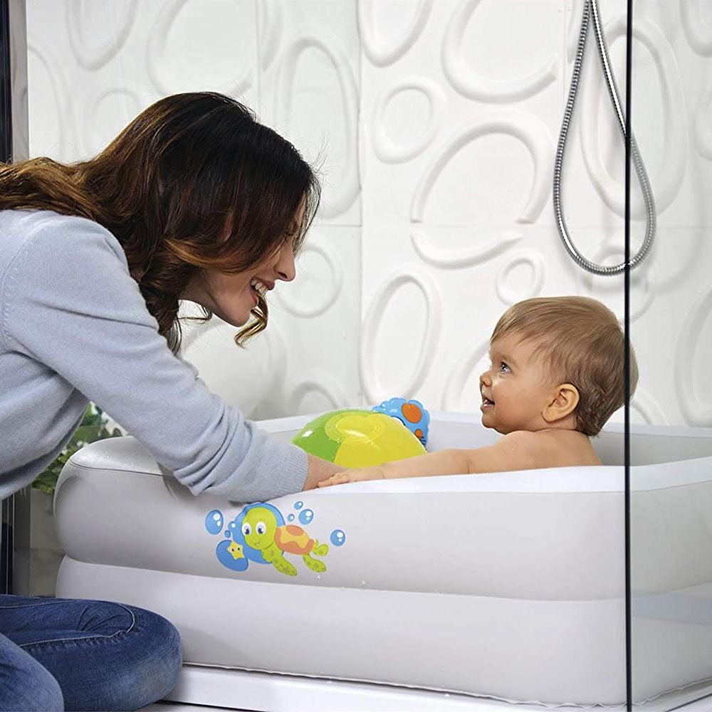 Bestway Piscine Gonflable Carrée FLUO 86x86x25cm