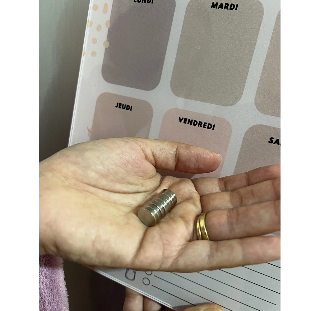 O Rayon Des Kids Planificador de Cocina de Plexiglás (Menús Semanales + Imanes)