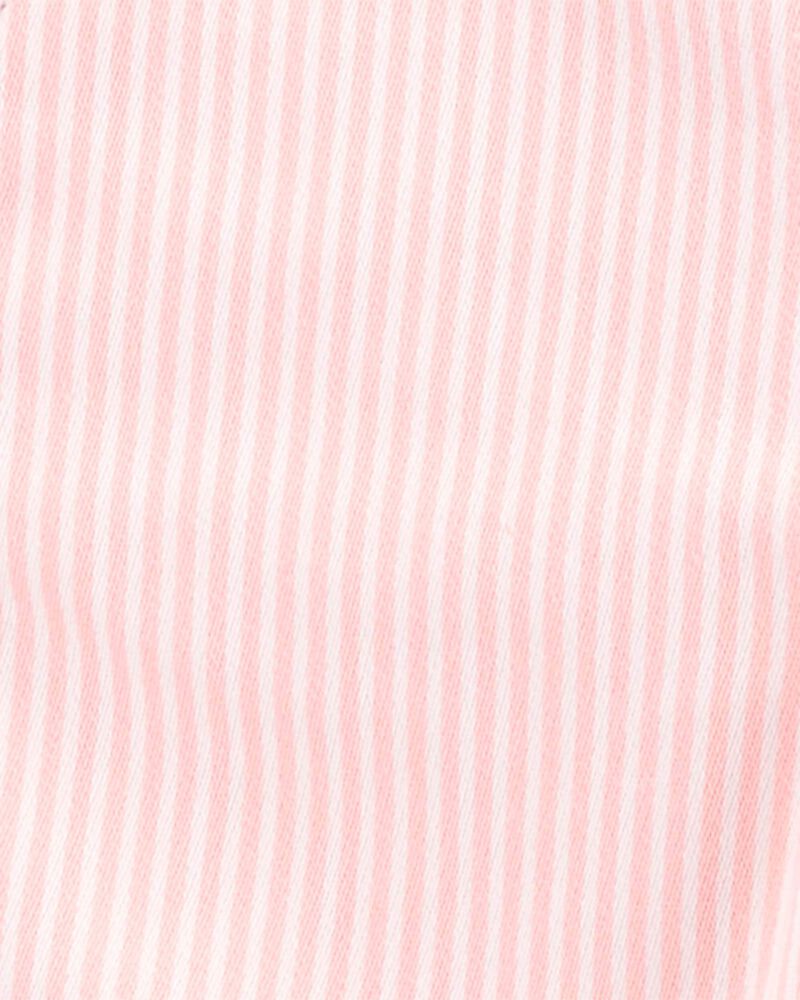 Salopette À Rayures En Hickory OshKosh - Rose