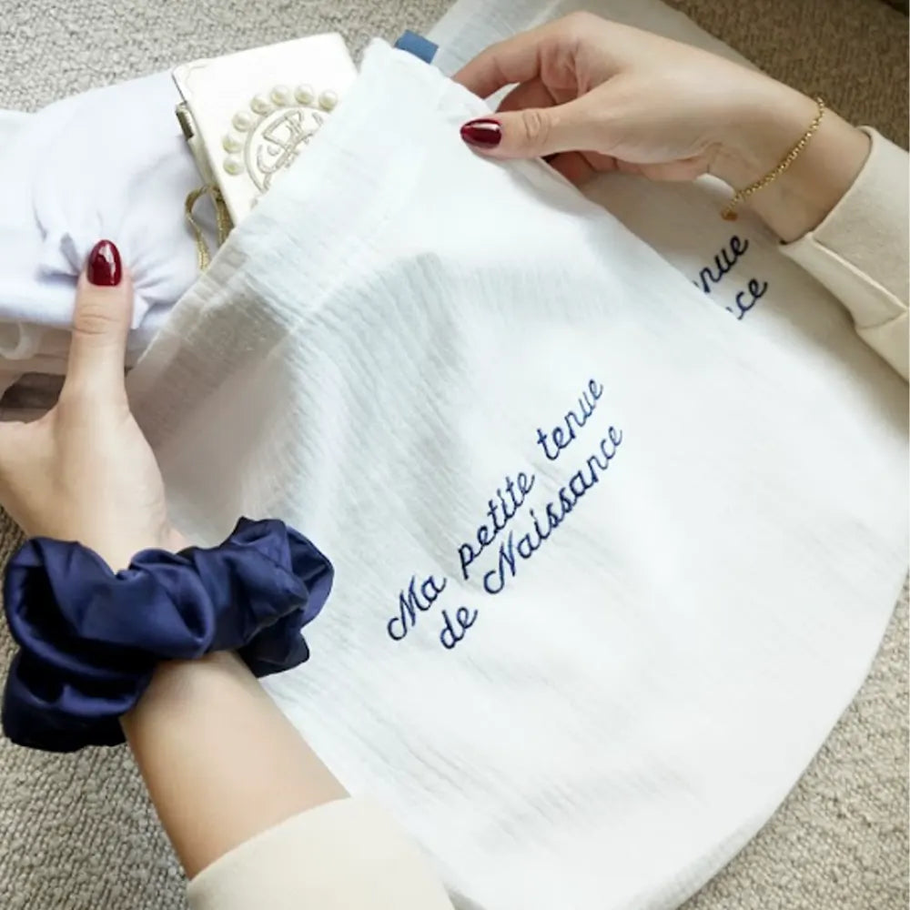 ربطة شعر بامبيدو الحريرية - أزرق داكن