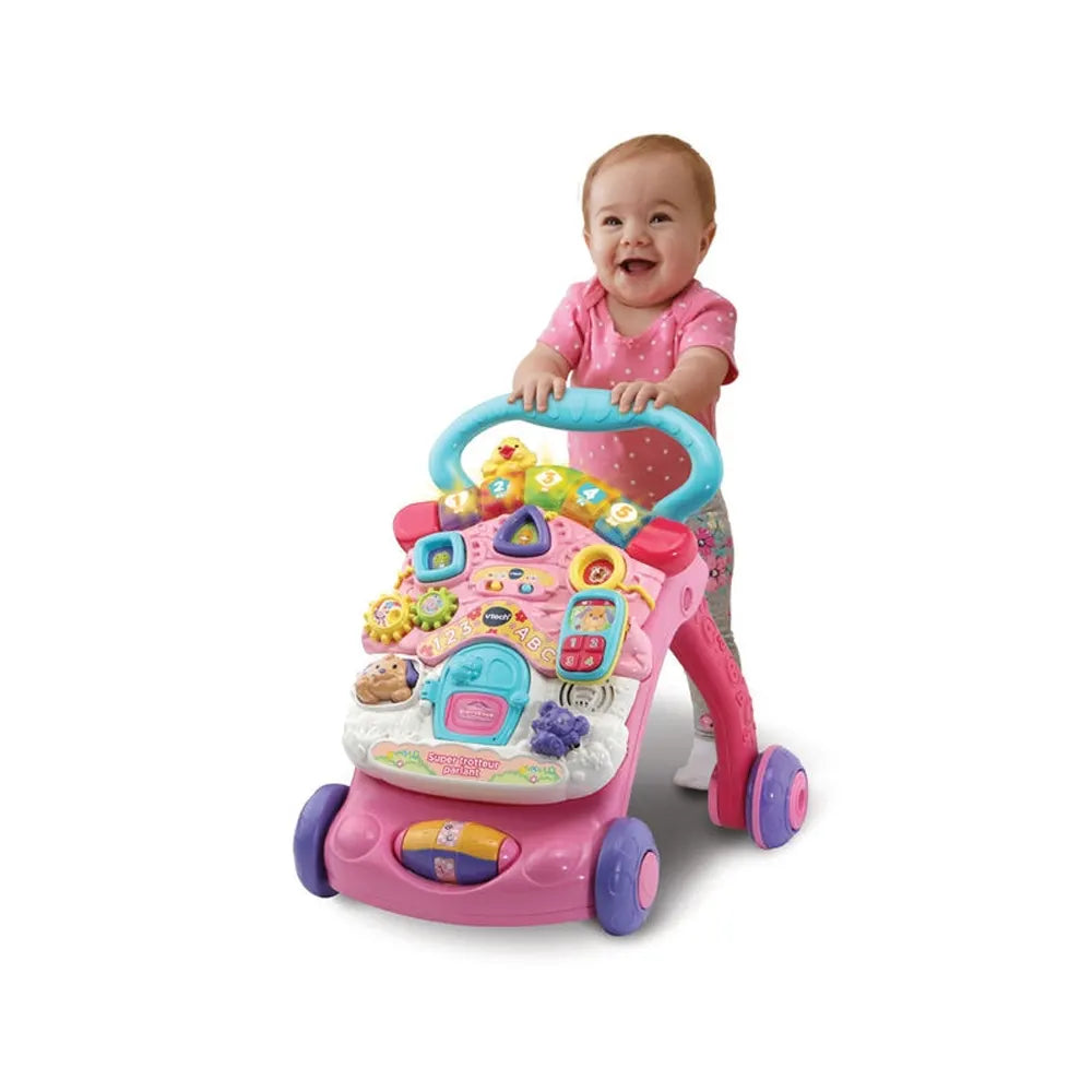 Vtech Super Andador Rosa - 9M+