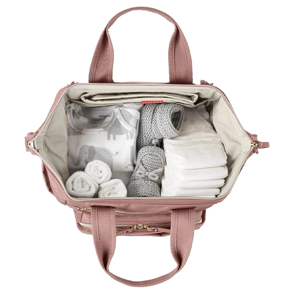 Skip Hop Sac À Langer Grand Ouvert Mainframe - Rose
