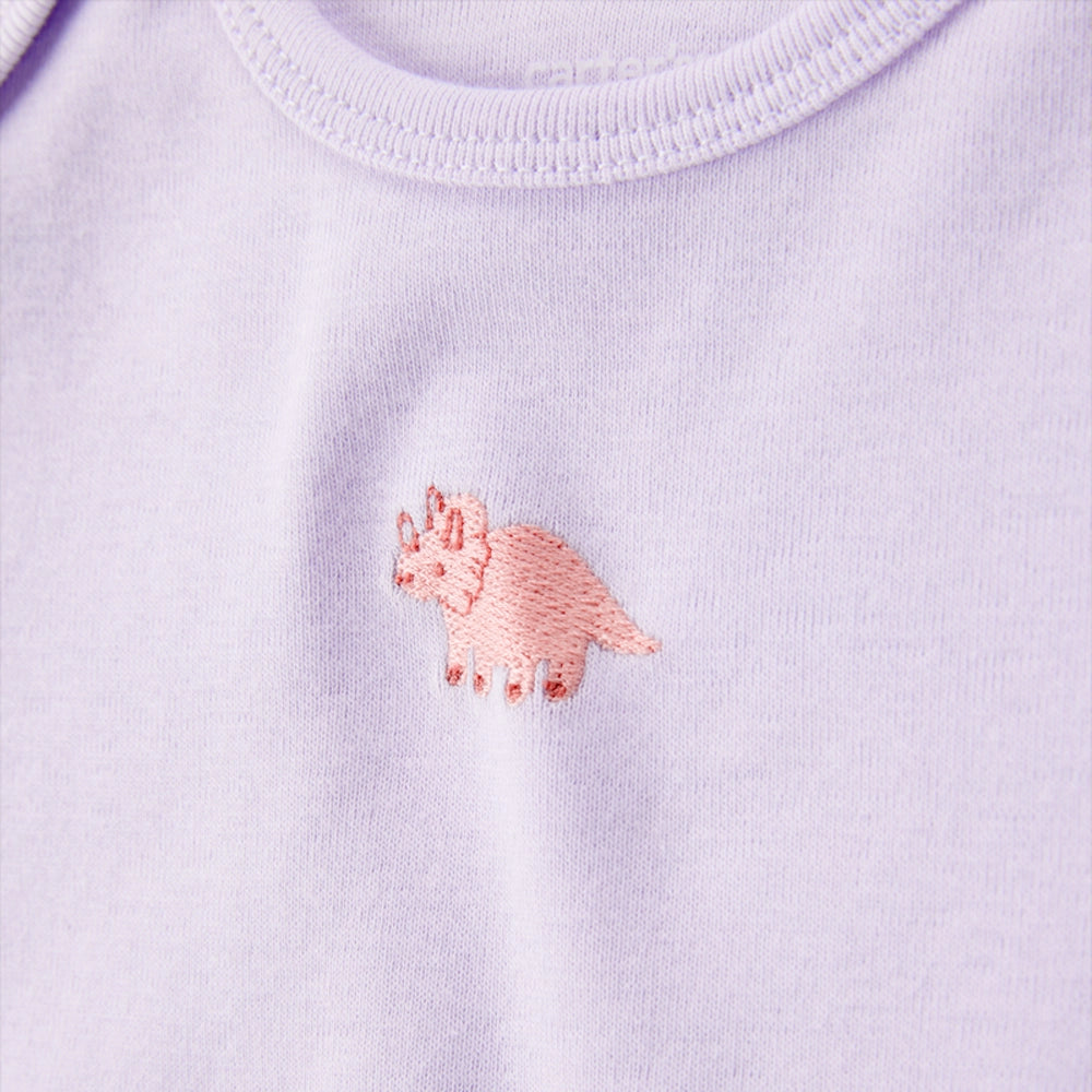 Carter's Girl's 7-Pack Short Sleeve Cotton Bodysuits