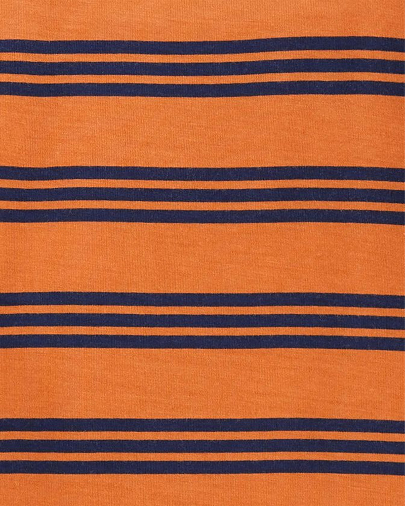 Pyjama 2 Pièces à Rayures Bébé Carter's - Marron