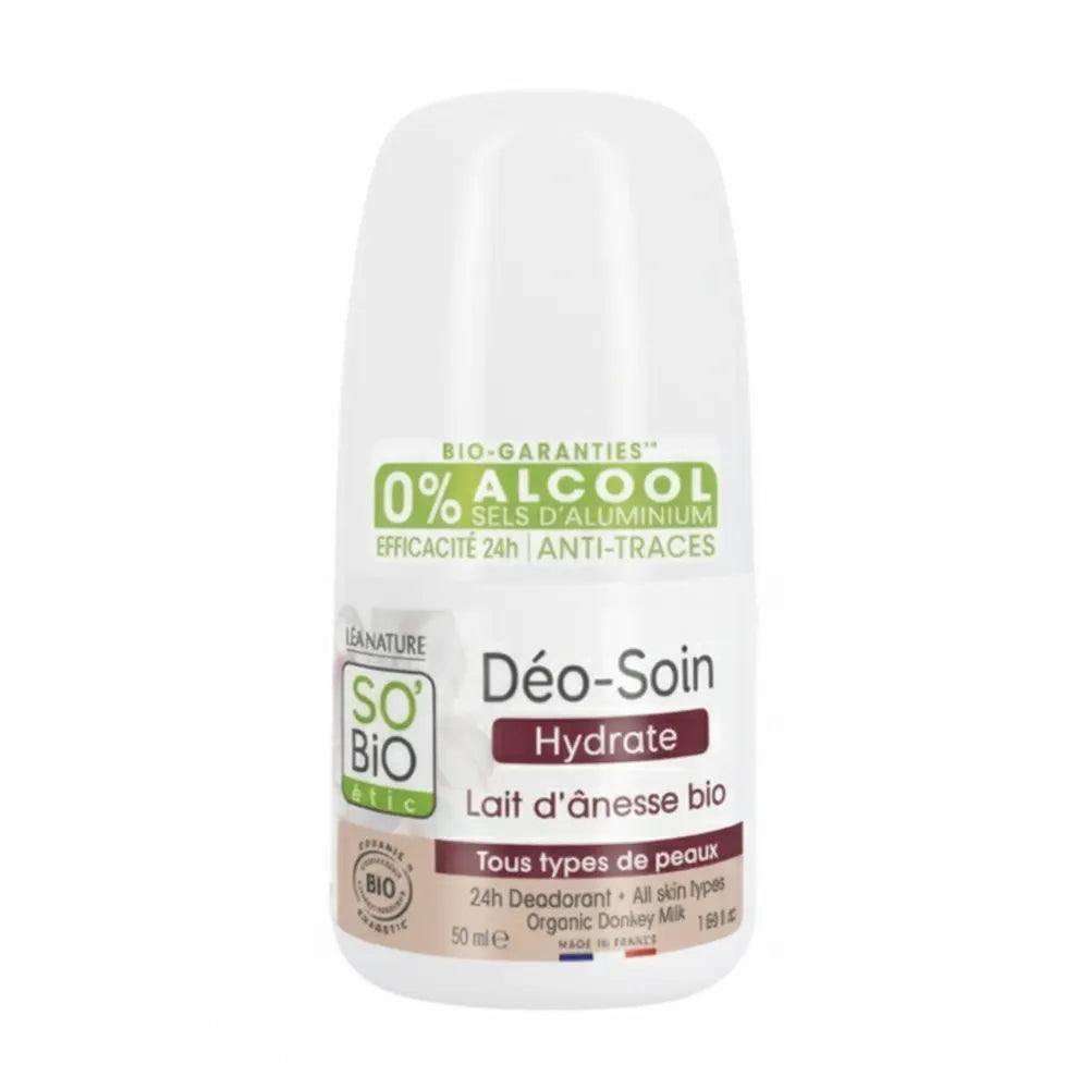 So’Bio Étic Desodorante Suave de Leche de Burra - 50ml