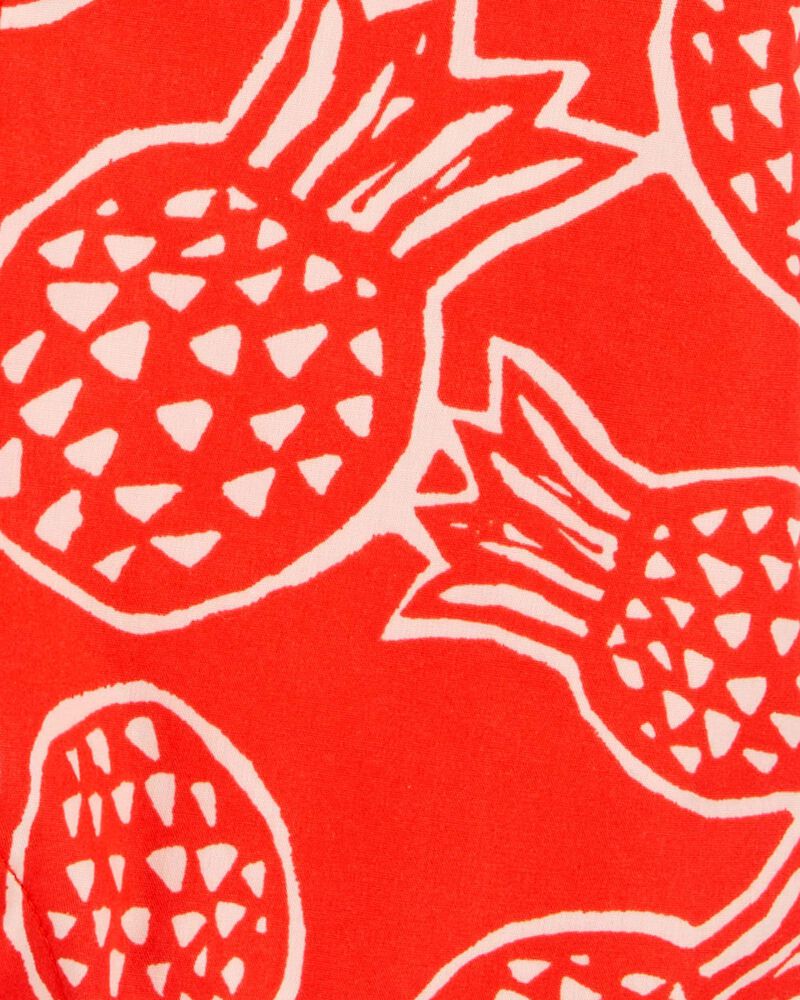 Barboteuse En Coton Ananas Carter's - Rouge