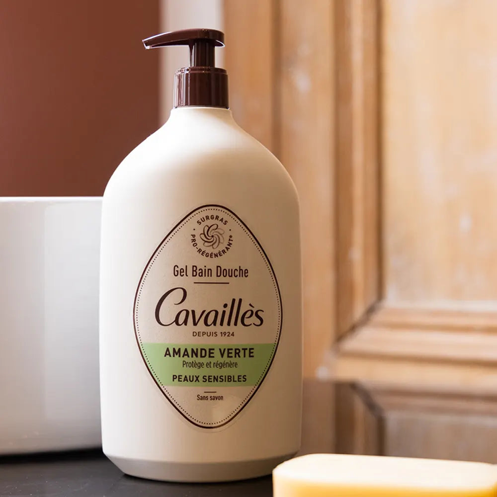 Rogé Cavaillès Gel Enriquecido de Baño y Ducha Almendra Verde - 1L