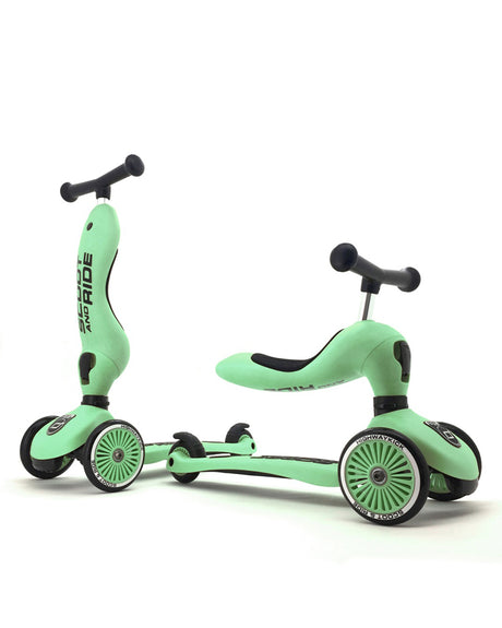 Scoot And Riide  Trottinette 2en1 Highwaykick 1 - kiwi
