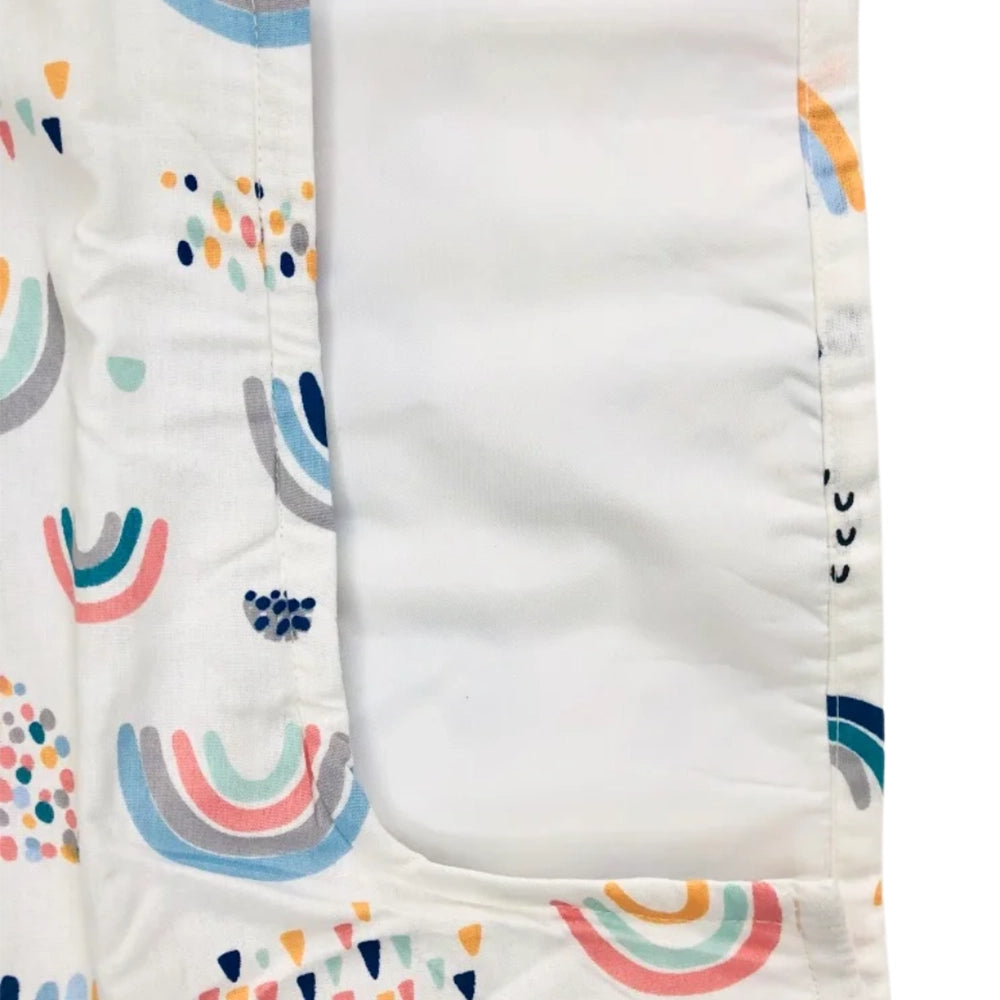 Babymat Tapis à Langer - Rainbow Bleu