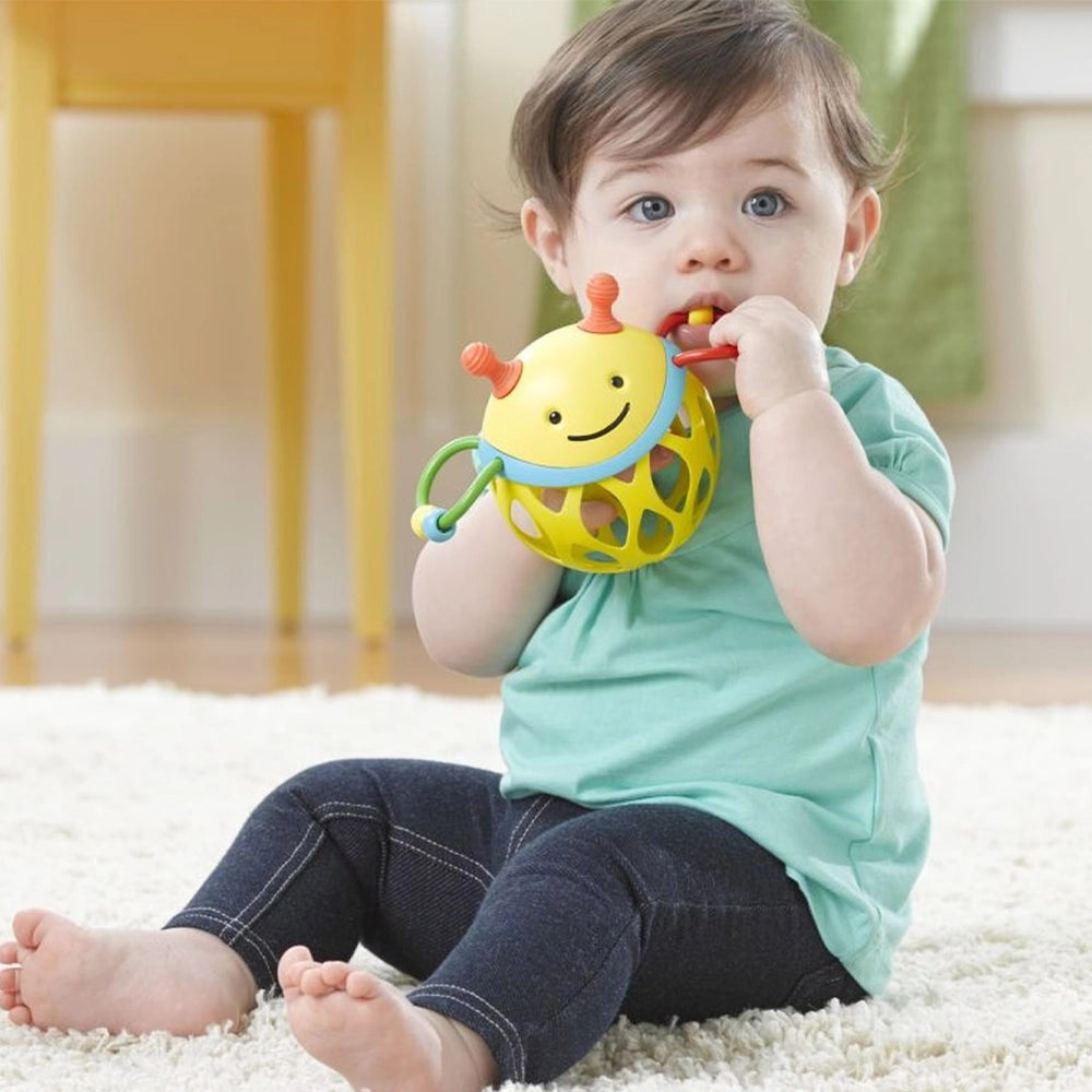 Skip Hop Balle Hochet d'Activités 3M+ - Abeille