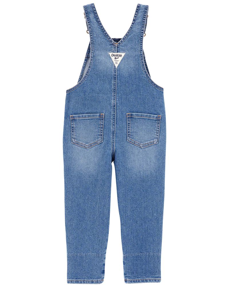 Salopette En Denim Extensible Doublée De Fleurs OshKosh - Jean