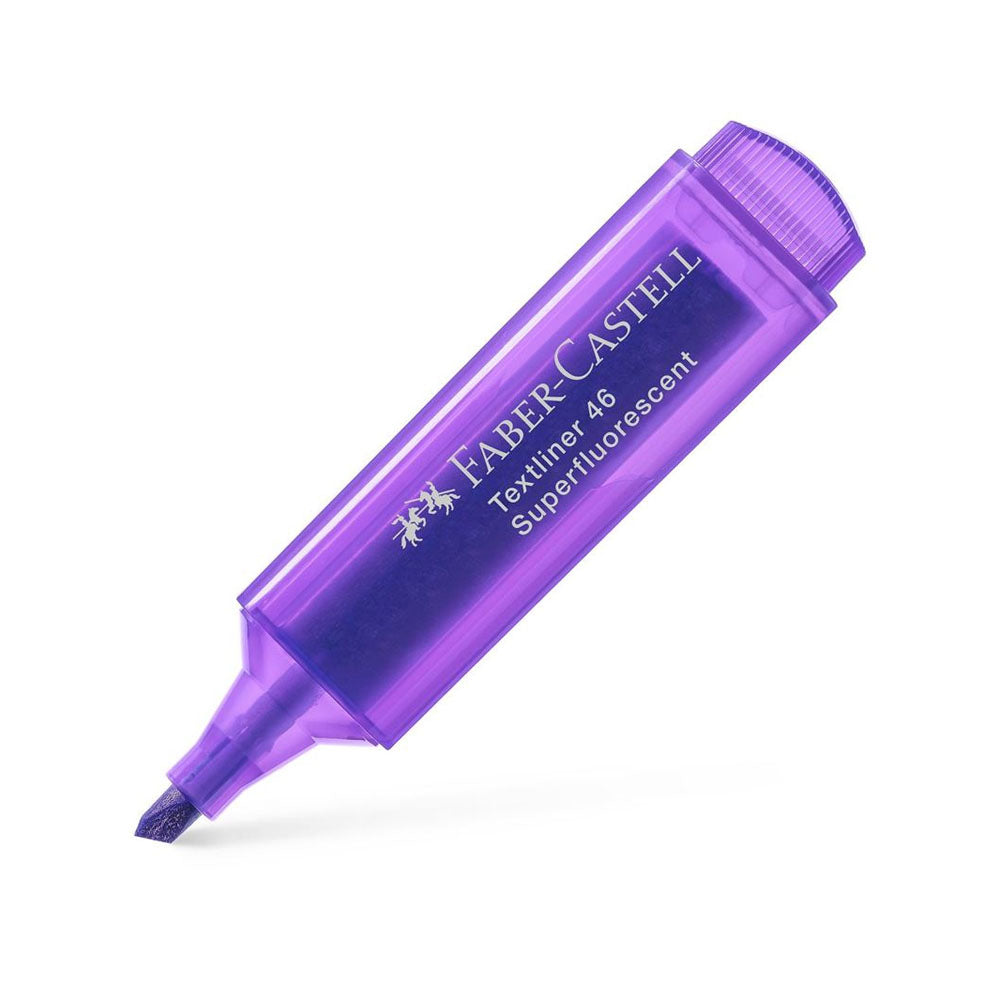 Faber-Castell Fluorescent Highlighter - Purple