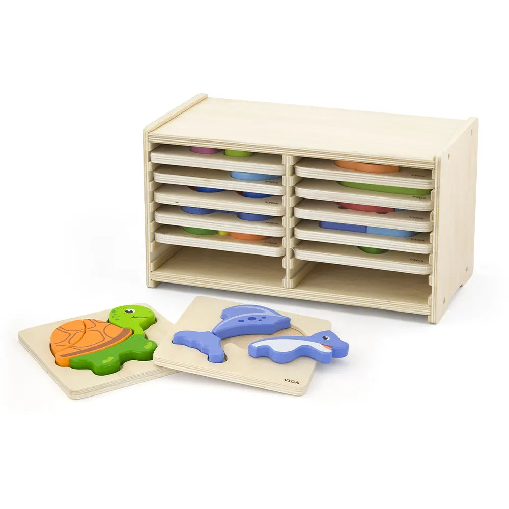 VIGA Toys-Mini Puzzle Boat, Colore Ship, 50171 (I0T