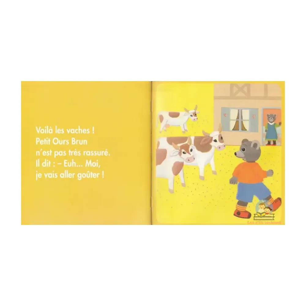 الدب البني الصغير - في المزرعة