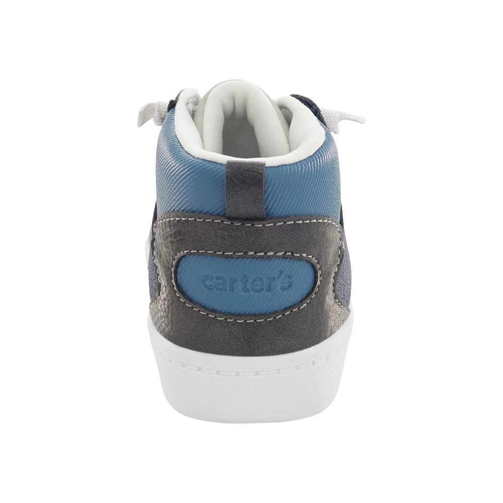 كارترز شوز أحذية رياضية عالية الرقبة - أبيض ورمادي