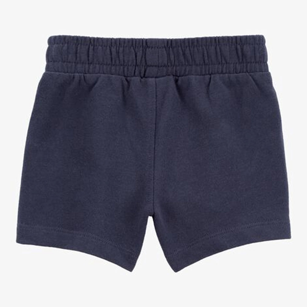 Short de felpa sin cierre para Bebé Niño Carter's - Azul