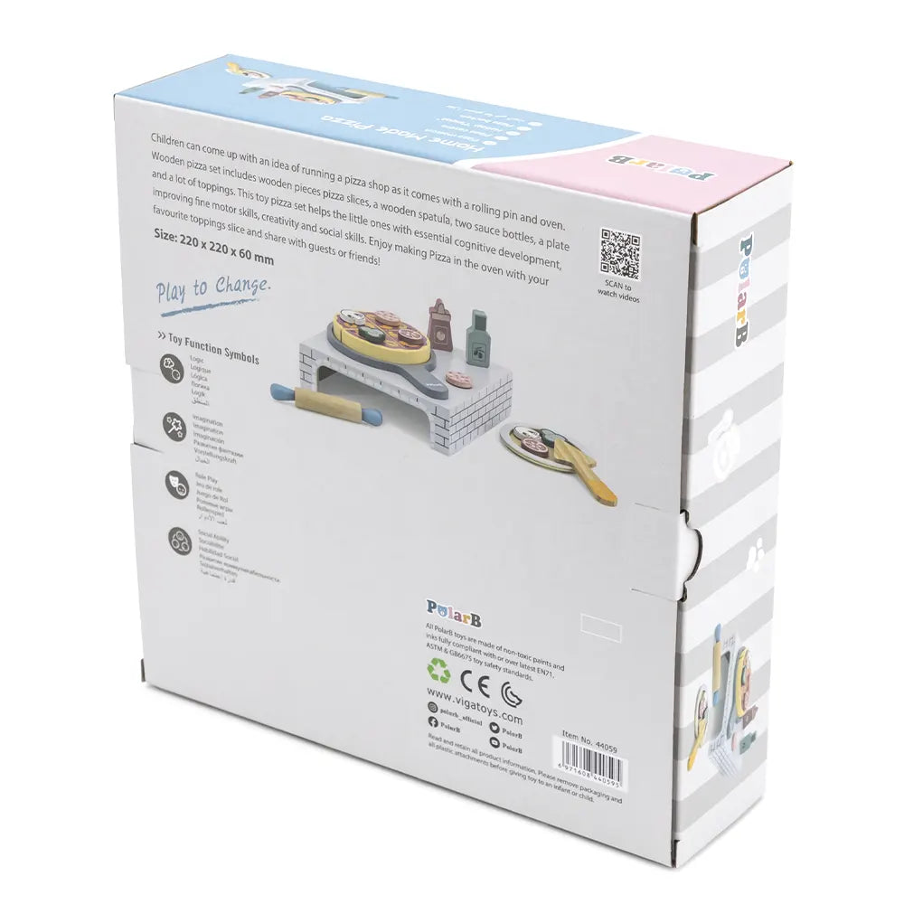 PolarB Set de Préparation de Pizza 18M+