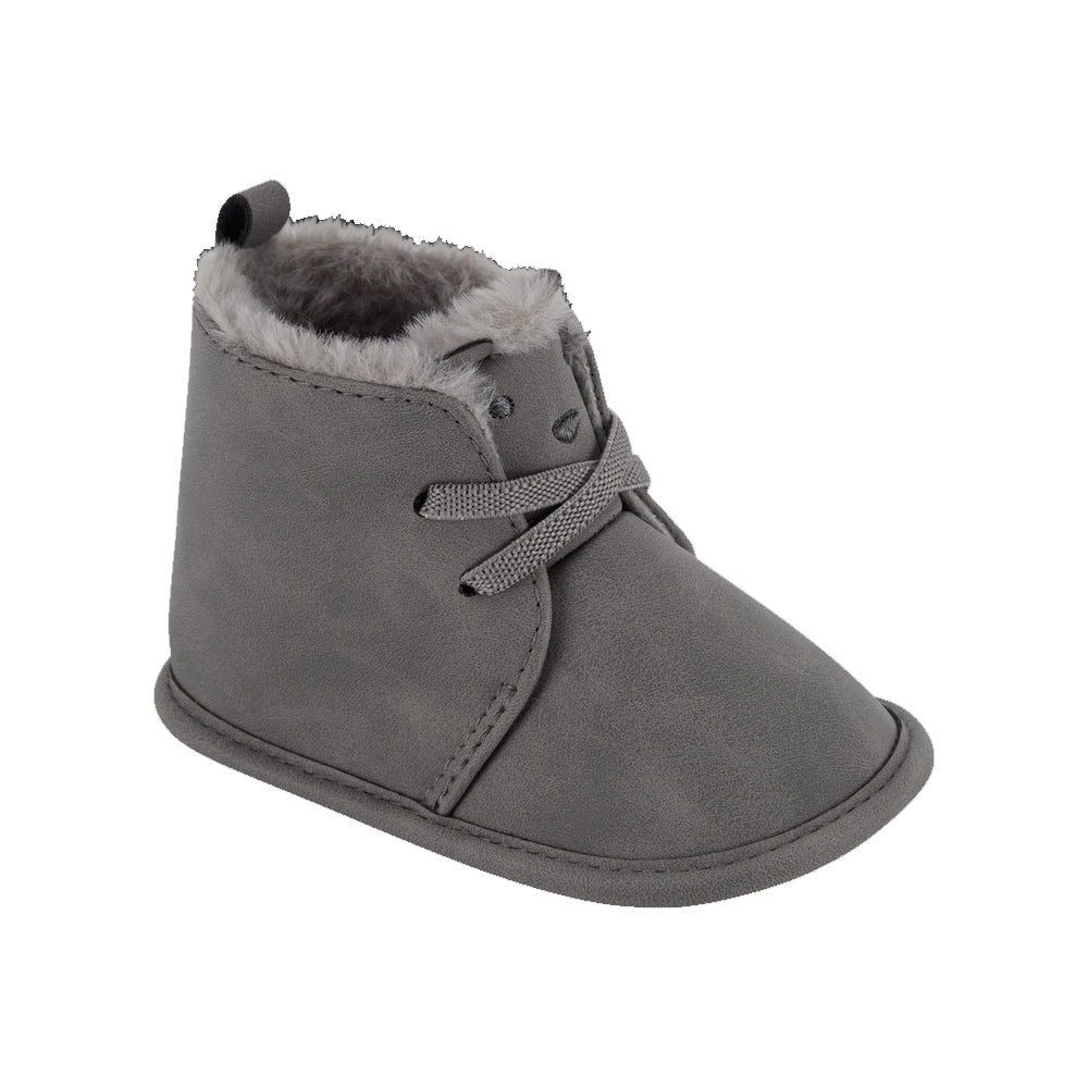 Chaussons en Fausse Fourrure Bébé Carter's - Gris