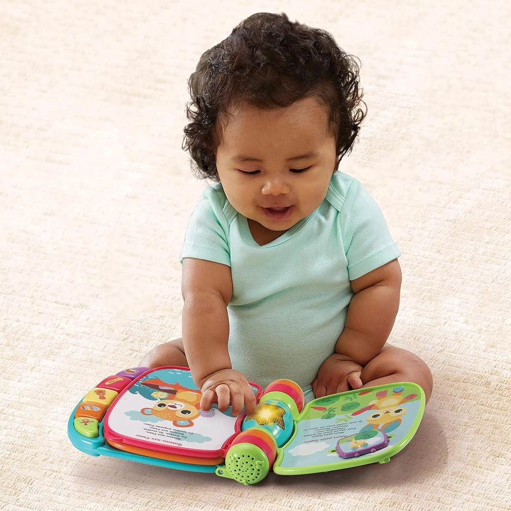 في تيك الكتاب السحري الرائع للبيبي لولو أزرق 3 أشهر+