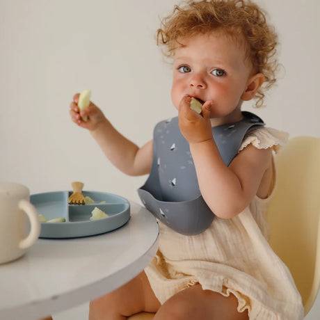 Mushie Bavoir Bébé en Silicone - Planètes