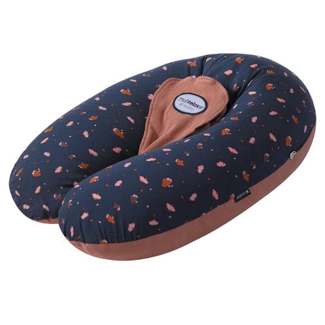 Coussin d'Allaitement & Grossesse 3en1 Multirelax - Fleurs & Cassonade