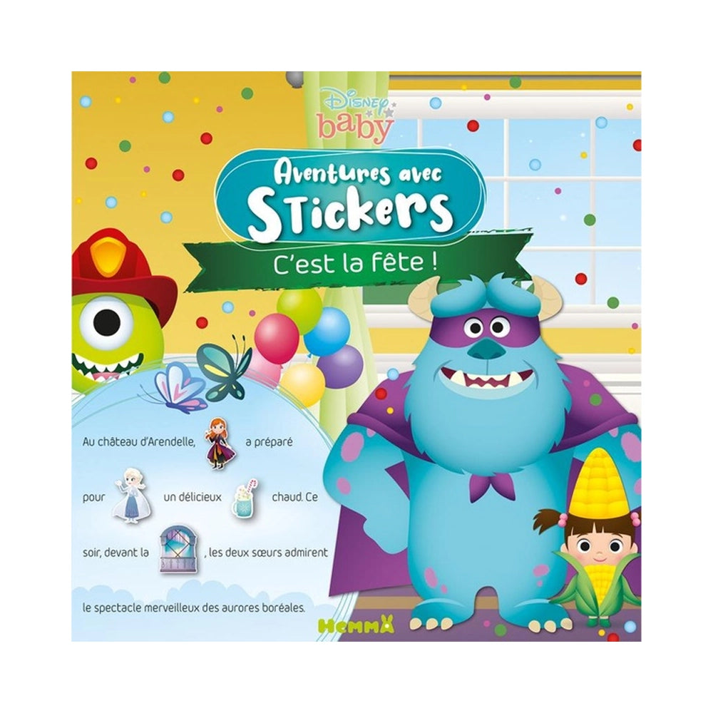 ¡Es una fiesta! - Aventuras con pegatinas, Disney Baby