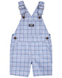 Salopette Short À Carreaux OshKosh - Bleu