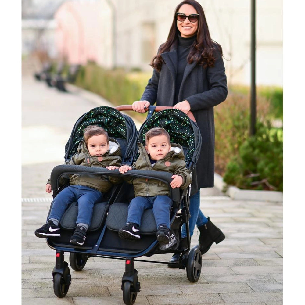 Lorelli Poussette Jumelle Pliable - Gris