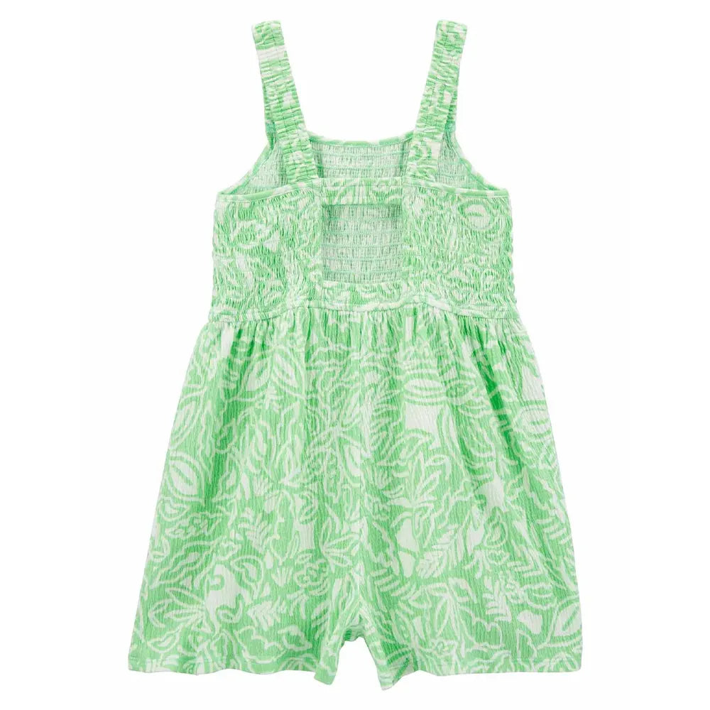 Combinaison Fleurie Carter's - Vert