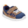 Baskets Athletic Every Step Carter's Baby Shoes - Bleu & Marron