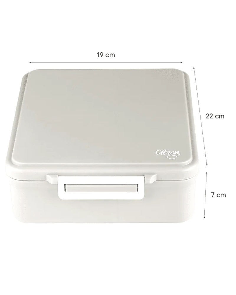 Grand Lunchbox avec pot Alimentaire Isotherme Citron - Vert