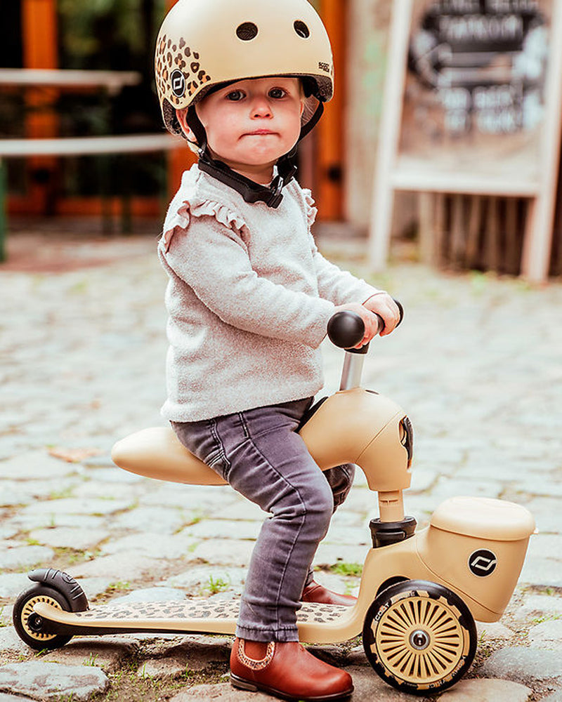 Scoot And Ride Trottinette 2en1 Highwaykick 1 Lifestyle - Leopard