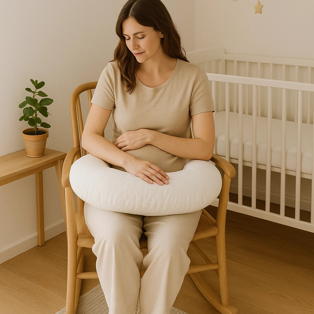 Bambidou Coussin d'Allaitement - Blanc