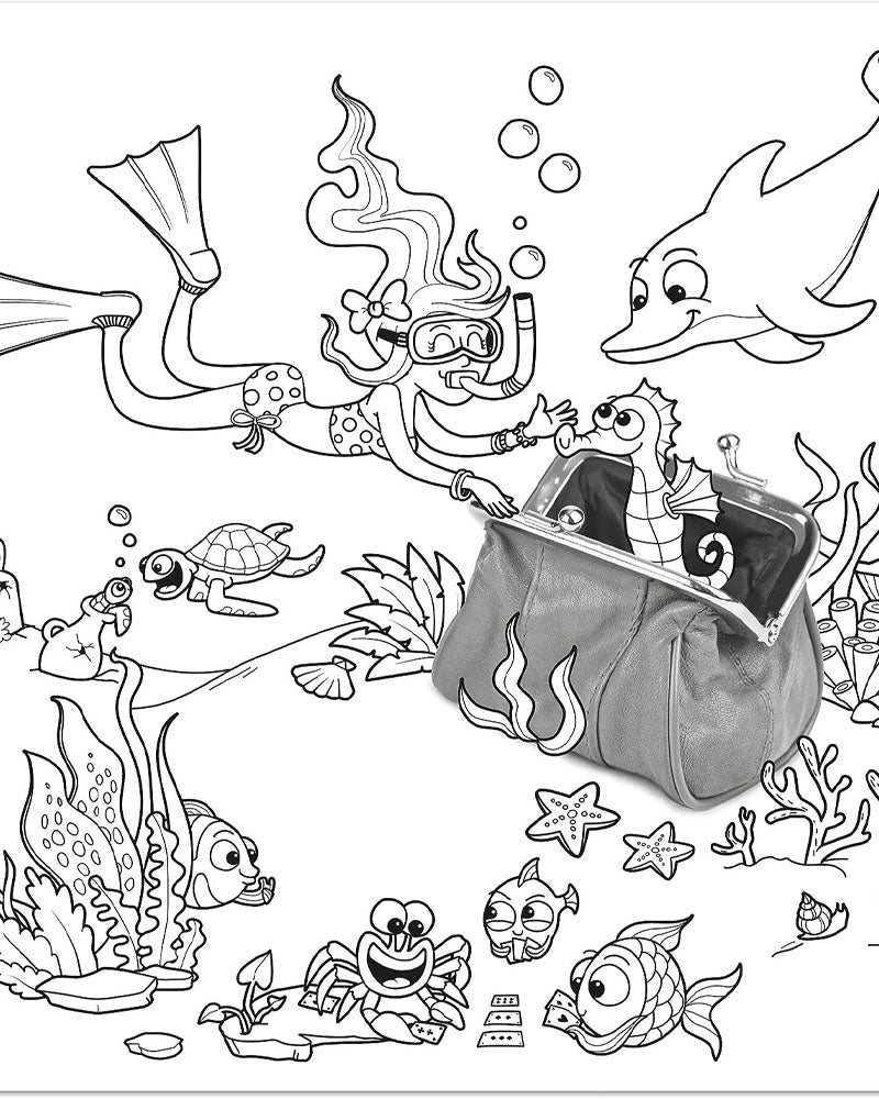 Maped Livret de Coloriage Assortie x15 - Vert