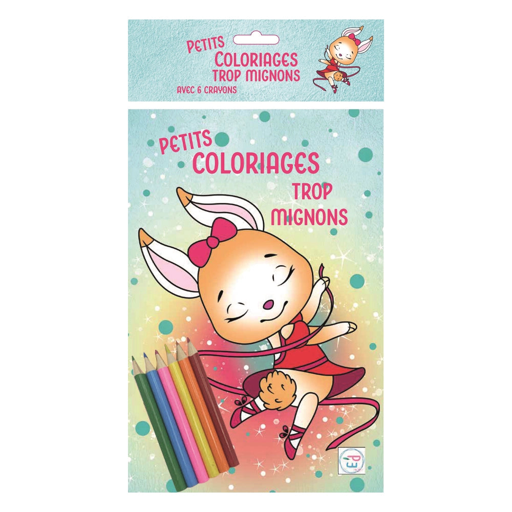 Plume Univers Petits Coloriages Trop Mignons - Lapereau
