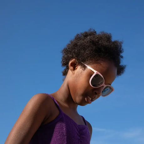 ki ET LA Gafas de Sol 6-9 años - Rosa Glitter