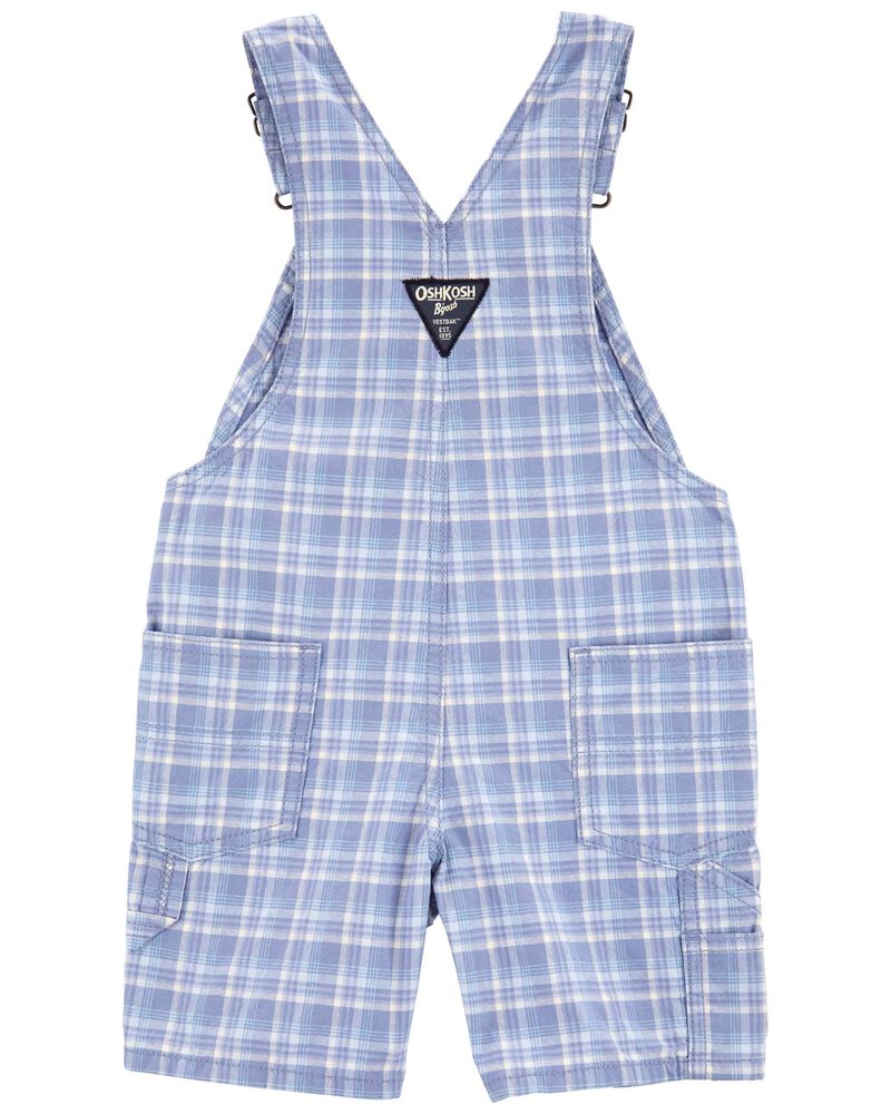 Salopette Short À Carreaux OshKosh - Bleu