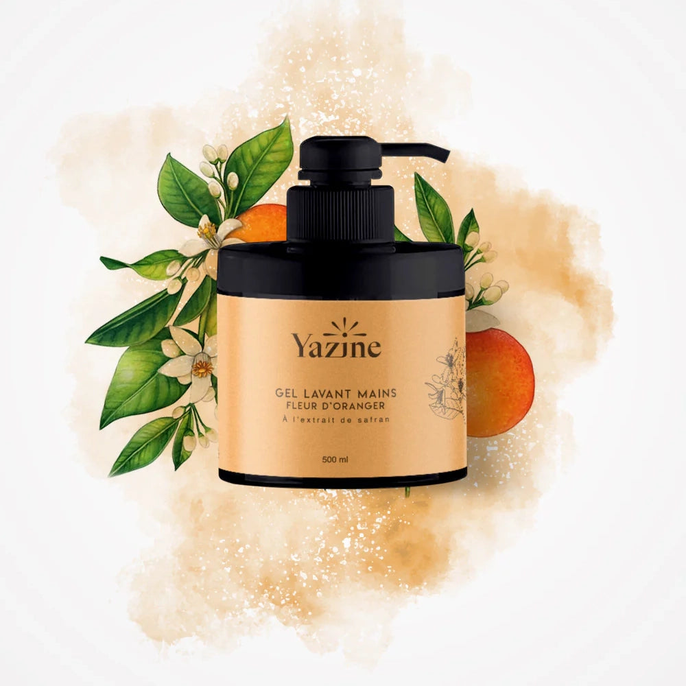 Yazine Gel de Manos Extracto de Azahar y Azafrán - 500ml