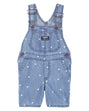 Salopette Short À Imprimé Étoiles OshKosh - Bleu