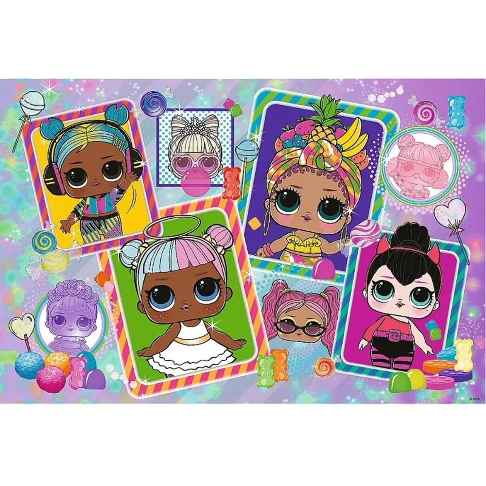 Trefl Puzzle Glitter L.O.L Surprise 70 Pièces - 4A+