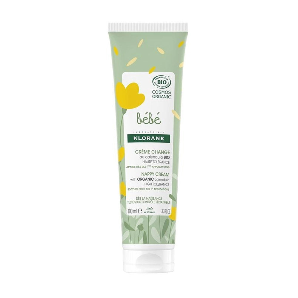 Offre : Klorane Bébé Gel lavant au Calendula 200ml + Shampooing démêlant au Calendula 200ml = Crème Change au Calendula Bio 100ml