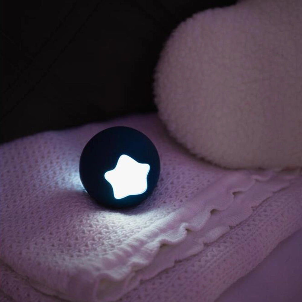 Angelcare LITTLE MOON Luz nocturna - Beige y terracota