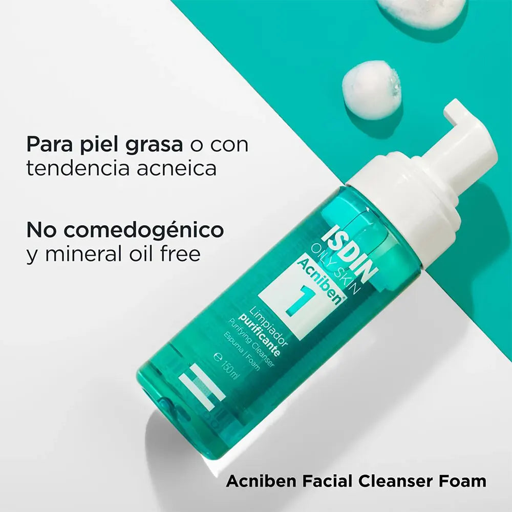 ايسدين أكنيبن رغوة منظفة ومنقية، 150 مل